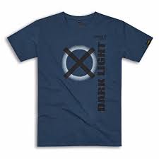 T-shirt SCR Dark Light Bleu