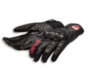 GANTS LOGO C1 NOIR